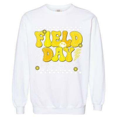Field Day Trip Yellow Team Color Game Competition  Garment-Dyed Sweatshirt