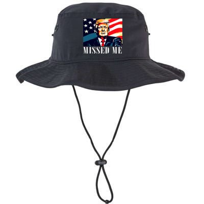 Funny Donald Trump Missed Me Assassination Attempt 2025 Legacy Cool Fit Booney Bucket Hat