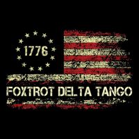 Foxtrots Delta Tangos Funny Foxtrots Delta Tangos Drawstring Bag