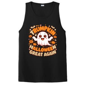 Funny Donald Trump Trumpkin Make Halloween Great Again Gift PosiCharge Competitor Tank