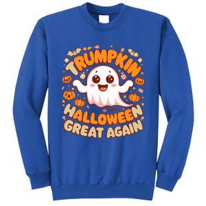 Funny Donald Trump Trumpkin Make Halloween Great Again Gift Sweatshirt