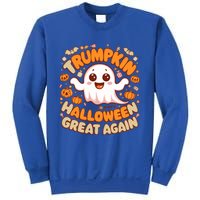 Funny Donald Trump Trumpkin Make Halloween Great Again Gift Sweatshirt