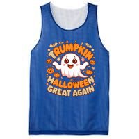 Funny Donald Trump Trumpkin Make Halloween Great Again Gift Mesh Reversible Basketball Jersey Tank