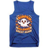 Funny Donald Trump Trumpkin Make Halloween Great Again Gift Tank Top