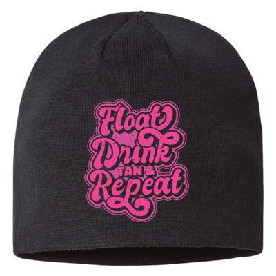 Float Drink Tan & Repeat River Tubing Sustainable Beanie