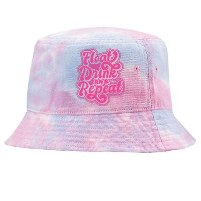 Float Drink Tan & Repeat River Tubing Tie-Dyed Bucket Hat