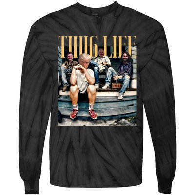 Funny Donald Trump Friends Thug Life Tie-Dye Long Sleeve Shirt