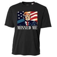 Funny Donald Trump Missed Me Assassination Attempt 2025 Cooling Performance Crew T-Shirt