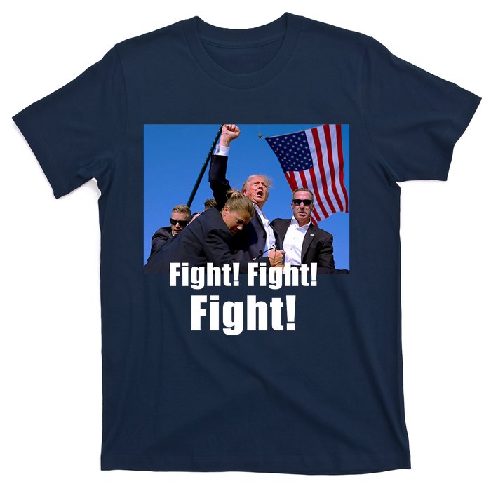 Fight! Donald Trump Fight Fighting Fighters Supporters Americans T-Shirt