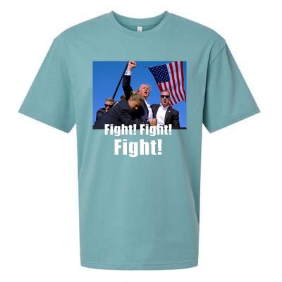 Fight! Donald Trump Fight Fighting Fighters Supporters Americans Sueded Cloud Jersey T-Shirt