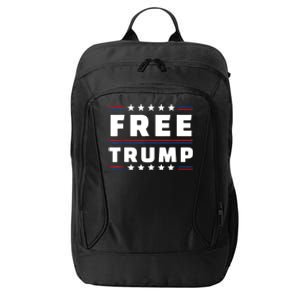 Free Donald Trump Republican Support City Backpack