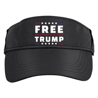 Free Donald Trump Republican Support Adult Drive Performance Visor