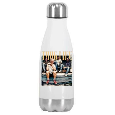 Funny Donald Trump Friends Thug Life Stainless Steel Insulated Water Bottle