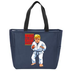 Funny Donald Trump Republican JiuJitsu And BJJ Gift Zip Tote Bag