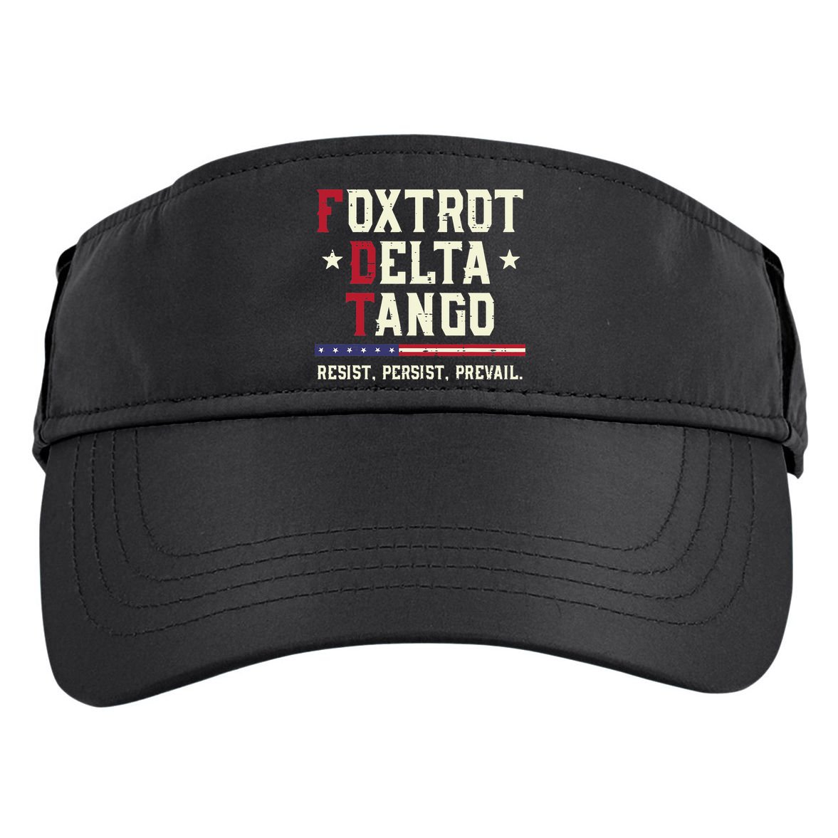 Foxtrot Delta Tango Resist Persist Protest Women Adult Drive Performance Visor