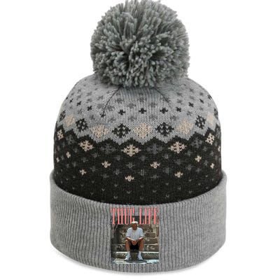 Funny Donald Trump Thug Life The Baniff Cuffed Pom Beanie