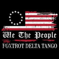 Foxtrot Delta Tango Flag We The People Resist Women Impact Tech Backpack