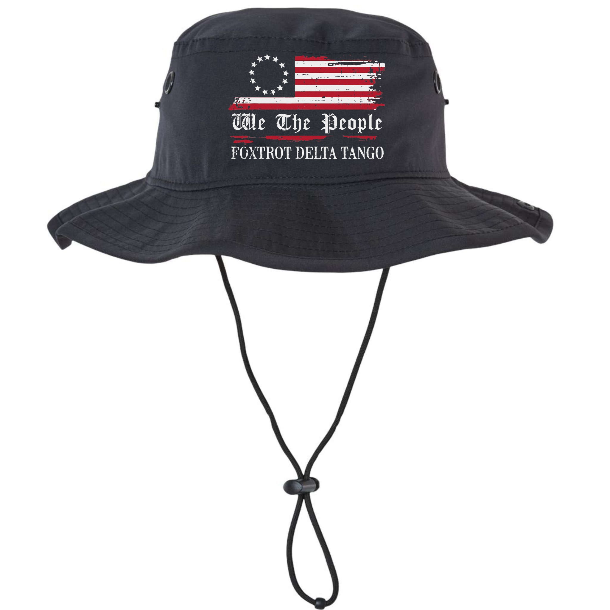 Foxtrot Delta Tango Flag We The People Resist Women Bucket Hat
