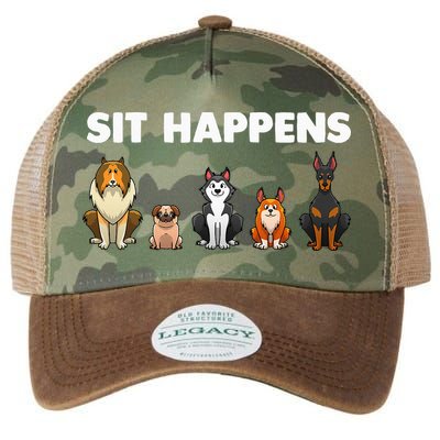 Funny Dog Training Art For  Dog Lover Puppy Pet Legacy Tie Dye Trucker Hat