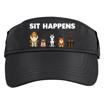Funny Dog Training Art For  Dog Lover Puppy Pet Adult Drive Performance Visor