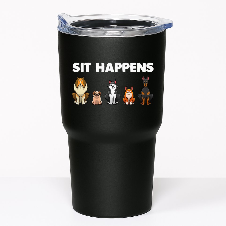Funny Dog Training Art For  Dog Lover Puppy Pet Tumbler
