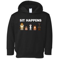 Funny Dog Training Art For  Dog Lover Puppy Pet Toddler Hoodie