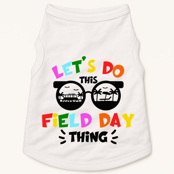 Field Day Thing Summer Field Day 23 Teachers Colorful Doggie Tank