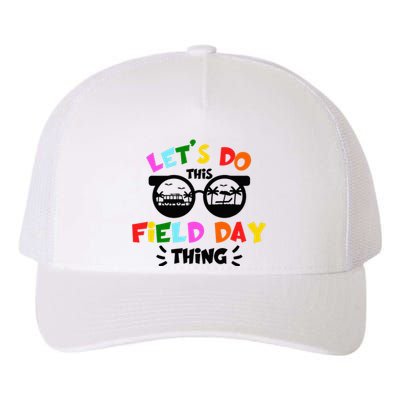 Field Day Thing Summer Field Day 23 Teachers Colorful Yupoong Adult 5-Panel Trucker Hat