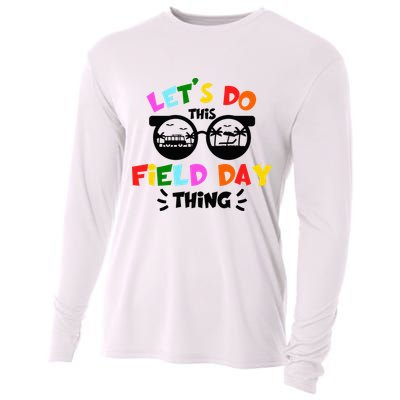 Field Day Thing Summer Field Day 23 Teachers Colorful Cooling Performance Long Sleeve Crew