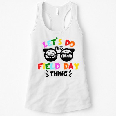 Field Day Thing Summer Field Day 23 Teachers Colorful Womens Tank Top
