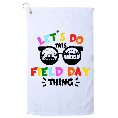 Field Day Thing Summer Field Day 23 Teachers Colorful Golf Towel
