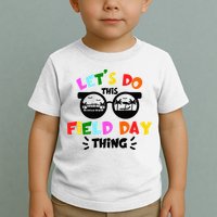 Field Day Thing Summer Field Day 23 Teachers Colorful Toddler T-Shirt