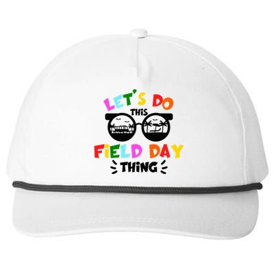 Field Day Thing Summer Field Day 23 Teachers Colorful Snapback Five-Panel Rope Hat