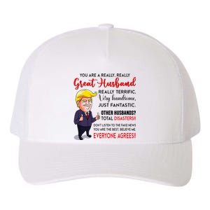 Funny Donald Trump YouRe A Really Great Husband Yupoong Adult 5-Panel Trucker Hat