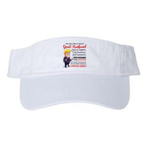 Funny Donald Trump YouRe A Really Great Husband Valucap Bio-Washed Visor