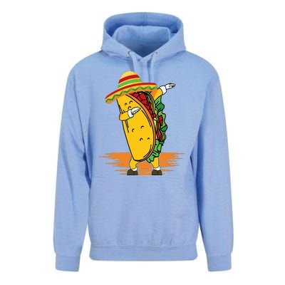 Funny Dabbing Taco Cinco De Mayo Unisex Surf Hoodie