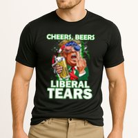 Funny Donald Trump Cheer Beer Liberal Tear Vote Republican Meaningful Gift Cooling Performance Crew T-Shirt
