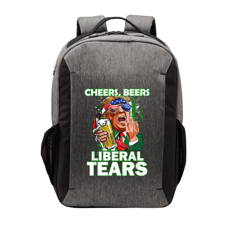 Funny Donald Trump Cheer Beer Liberal Tear Vote Republican Meaningful Gift Vector Backpack