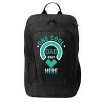 Fathers Day T , One Cool Dad City Backpack