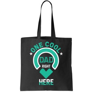 Fathers Day T , One Cool Dad Tote Bag