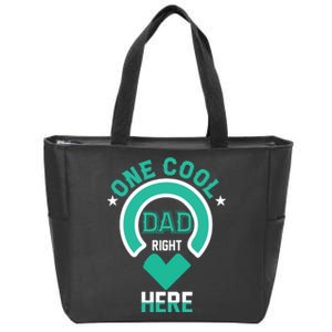 Fathers Day T , One Cool Dad Zip Tote Bag