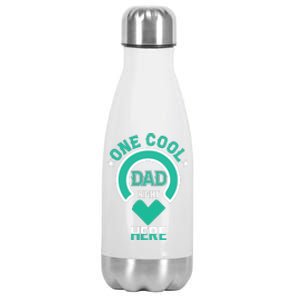 Fathers Day T , One Cool Dad Stainless Steel Insulated Water Bottle