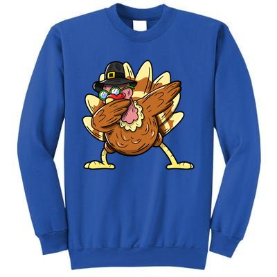 Funny Dabbing Turkey Day Thanksgiving Gift Sweatshirt