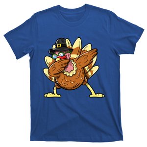 Funny Dabbing Turkey Day Thanksgiving Gift T-Shirt