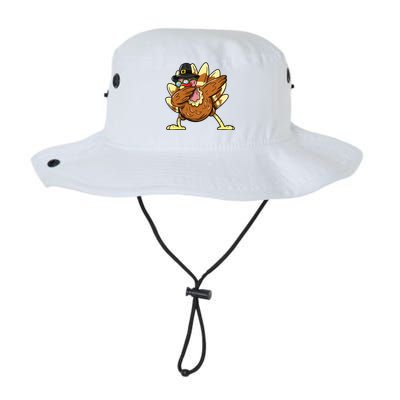 Funny Dabbing Turkey Day Thanksgiving Gift Legacy Cool Fit Booney Bucket Hat