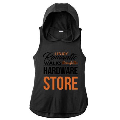 Funny Dad T Handyman Hardware Store Tools Gift Ladies PosiCharge Tri-Blend Wicking Draft Hoodie Tank