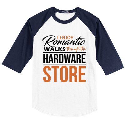 Funny Dad T Handyman Hardware Store Tools Gift Baseball Sleeve Shirt