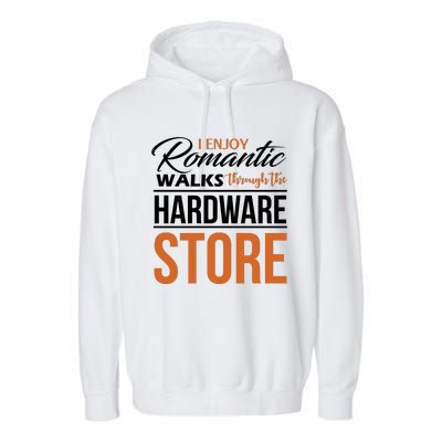 Funny Dad T Handyman Hardware Store Tools Gift Garment-Dyed Fleece Hoodie