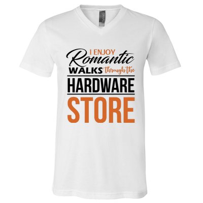 Funny Dad T Handyman Hardware Store Tools Gift V-Neck T-Shirt