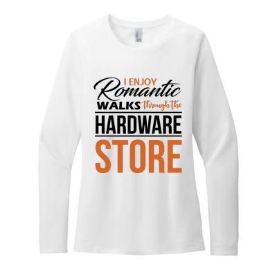 Funny Dad T Handyman Hardware Store Tools Gift Womens CVC Long Sleeve Shirt